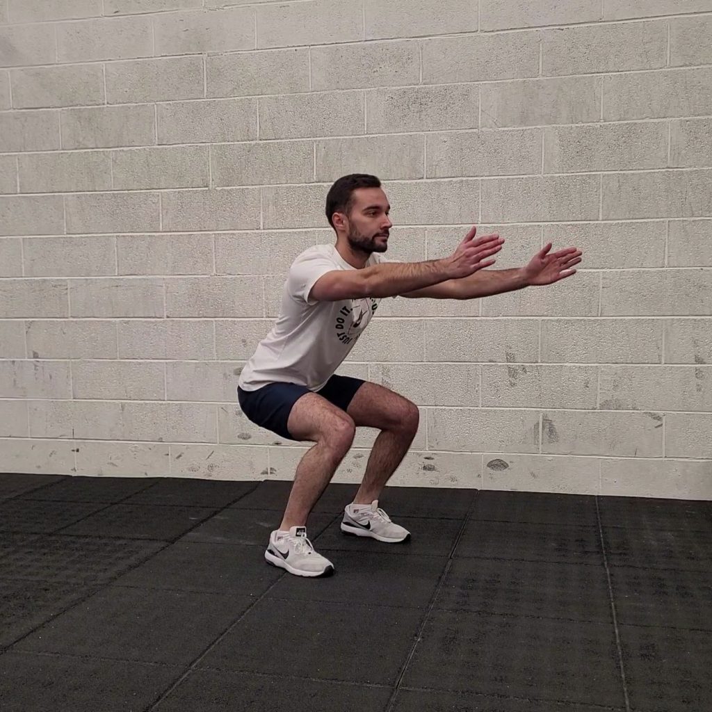 Kneeling Jump Squat Exercice Explosif Par Un Coach Priv