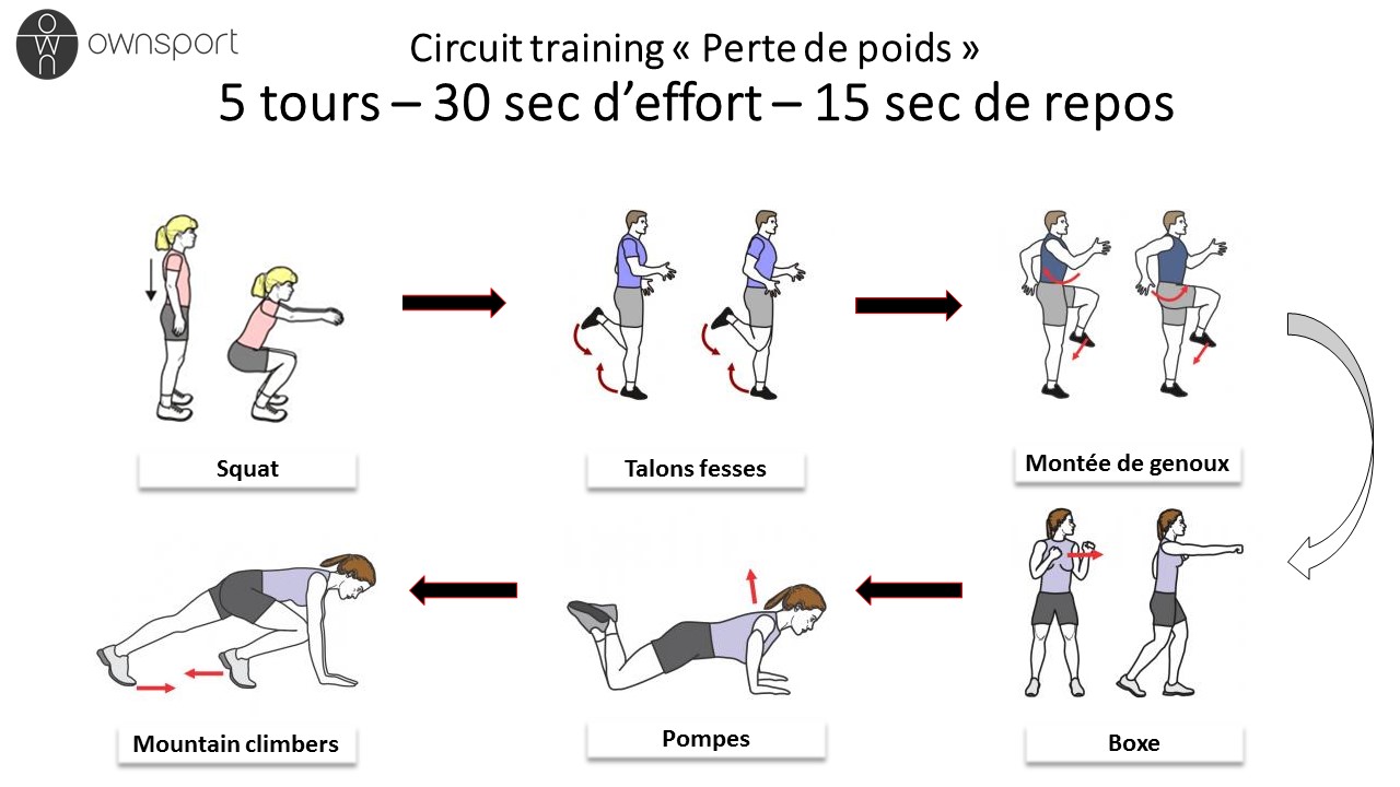 Circuit Training Pour Maigrir, Se Muscler Et Développer Son Cardio