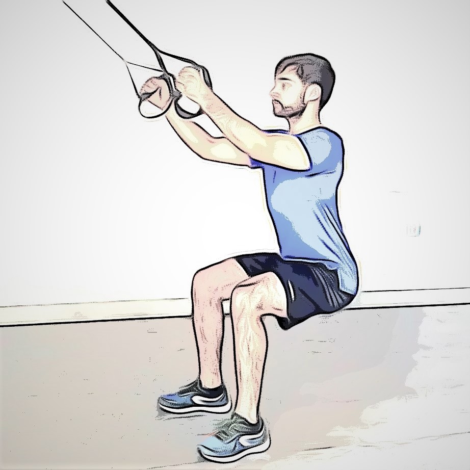 Renforcement musculaire avec un TRX spécifique Tennis