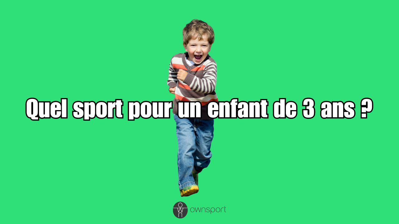 sport pour enfant 3 ans